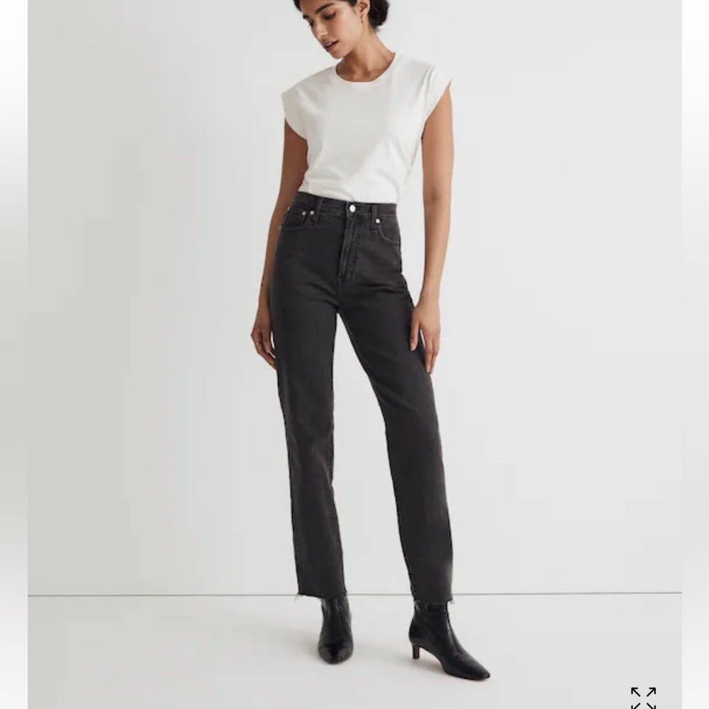 Madewell “Perfect Vintage” High Rise Black Women's Jeans